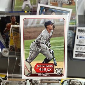Aaron judge ready to be graded PSA 10?? Topps card